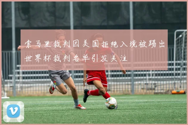 索马里裁判因美国拒绝入境被踢出世界杯裁判名单引发关注